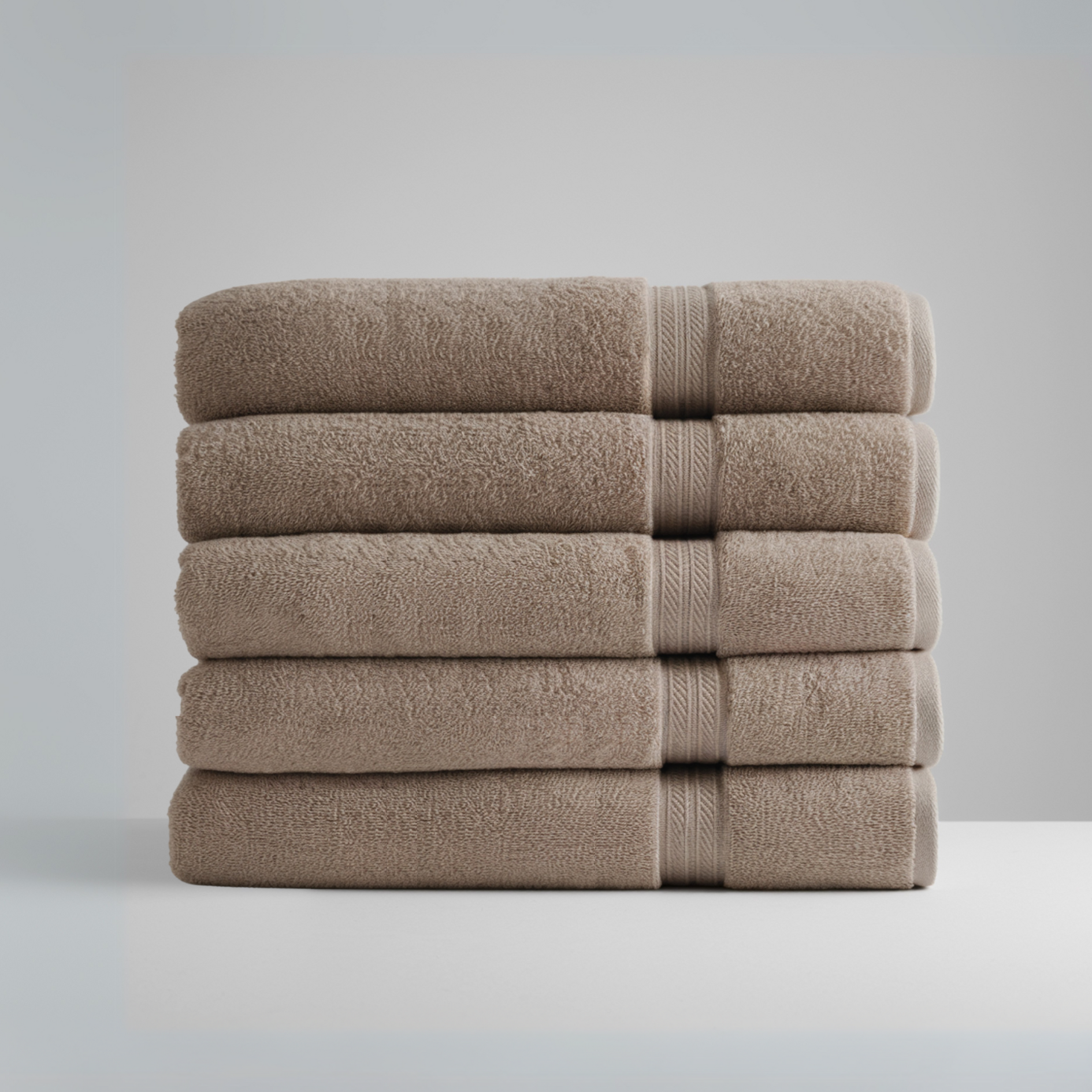 Ultrasoft Egyptisch Katoenen Badhanddoeken - 5 stuks (140x70cm)