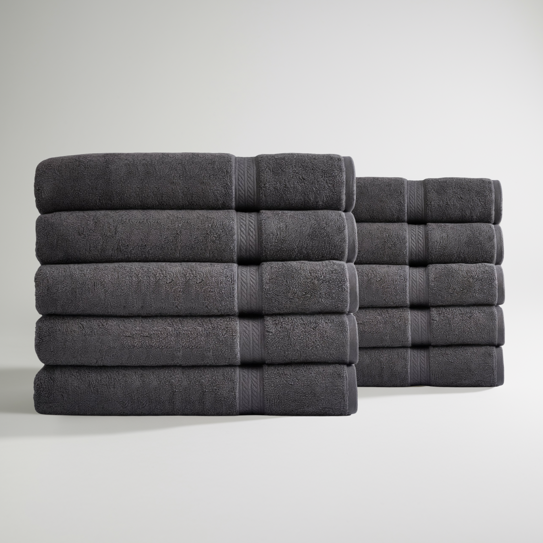 Ultrasoft Egyptisch Katoenen Badhanddoeken - 10 stuks (140x70cm)