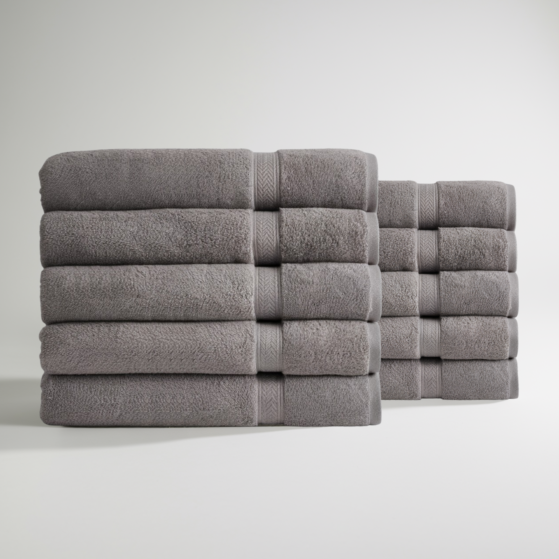 Ultrasoft Egyptisch Katoenen Badhanddoeken - 10 stuks (140x70cm)
