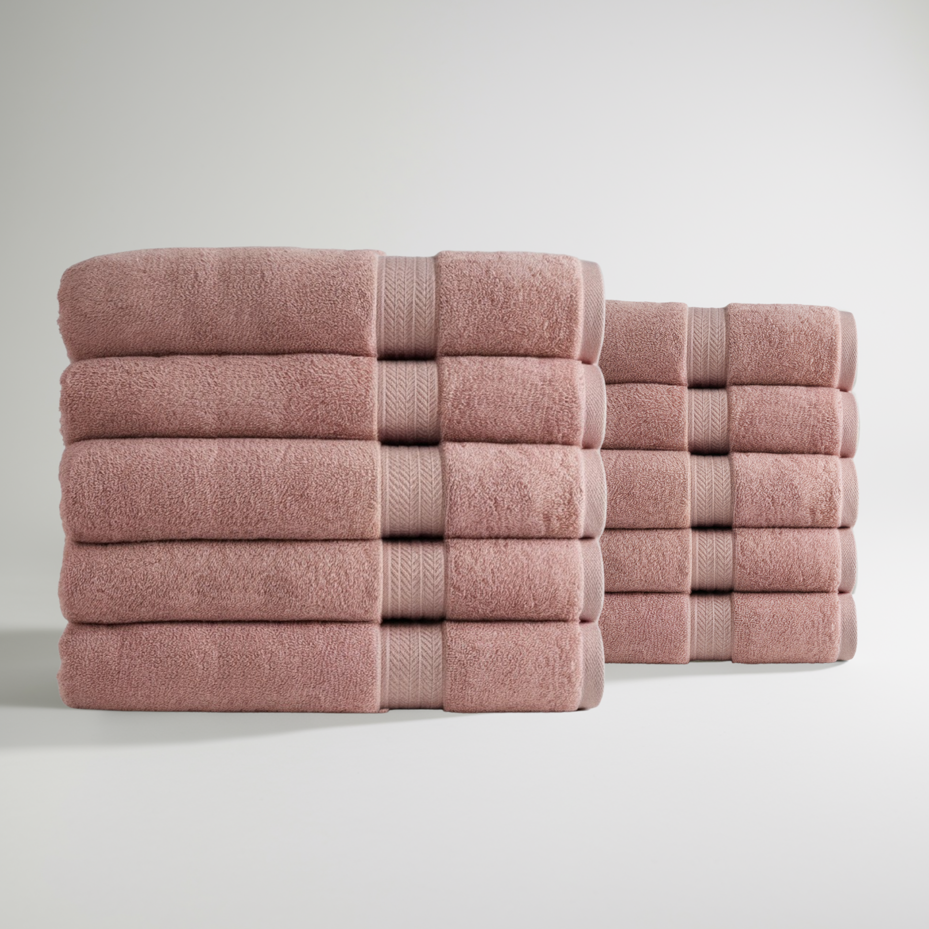 Ultrasoft Egyptisch Katoenen Badhanddoeken - 10 stuks (140x70cm)