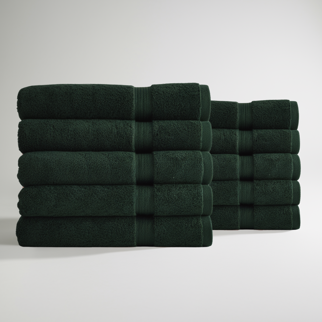 Ultrasoft Egyptisch Katoenen Badhanddoeken - 10 stuks (140x70cm)