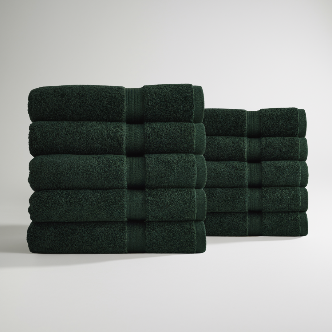 Ultrasoft Egyptisch Katoenen Handdoeken - 10 stuks (70x40cm)
