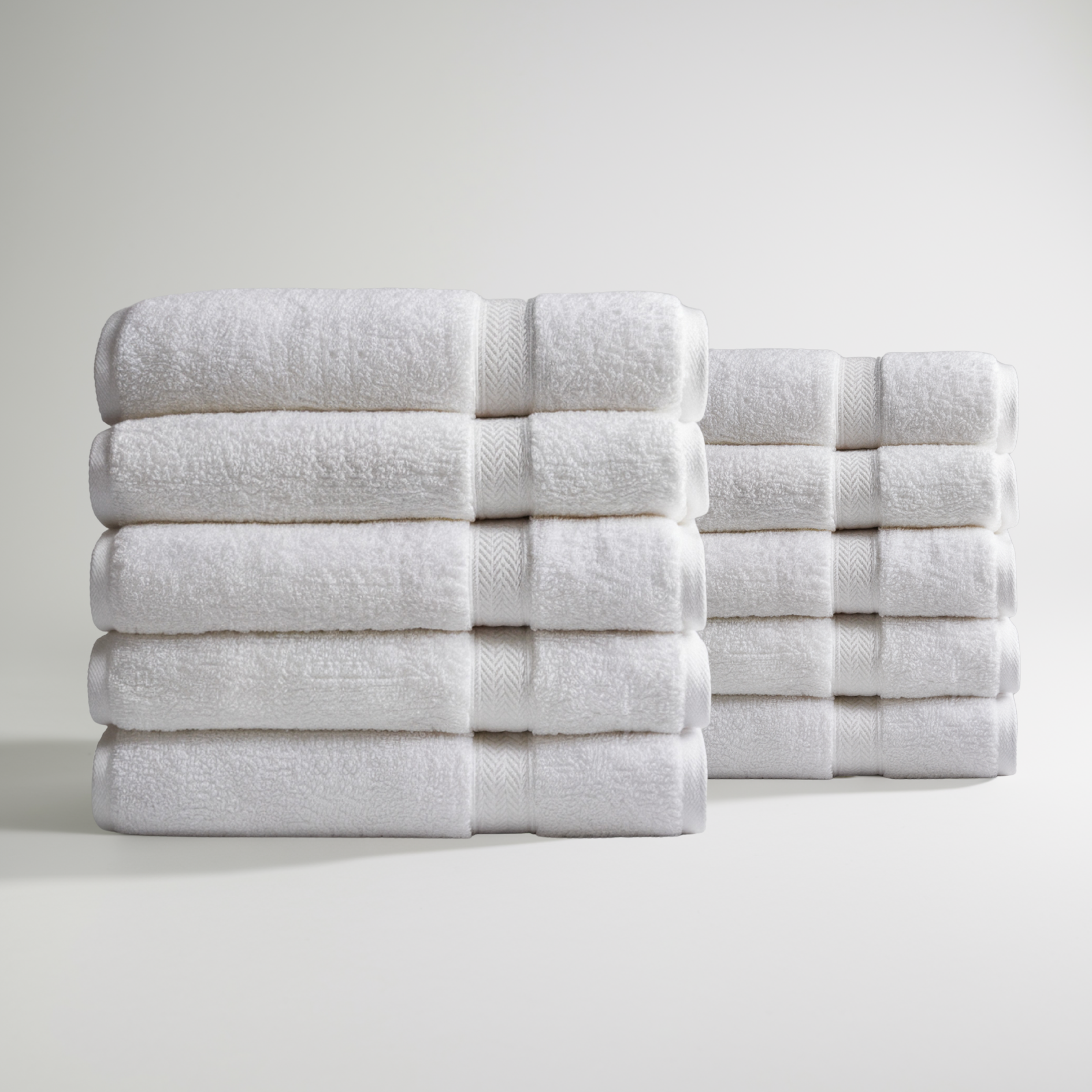 Ultrasoft Egyptisch Katoenen Handdoeken - 10 stuks (70x40cm)